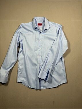 Hugo Boss Light Blue Men's Dress Shirt - Classic 16.5